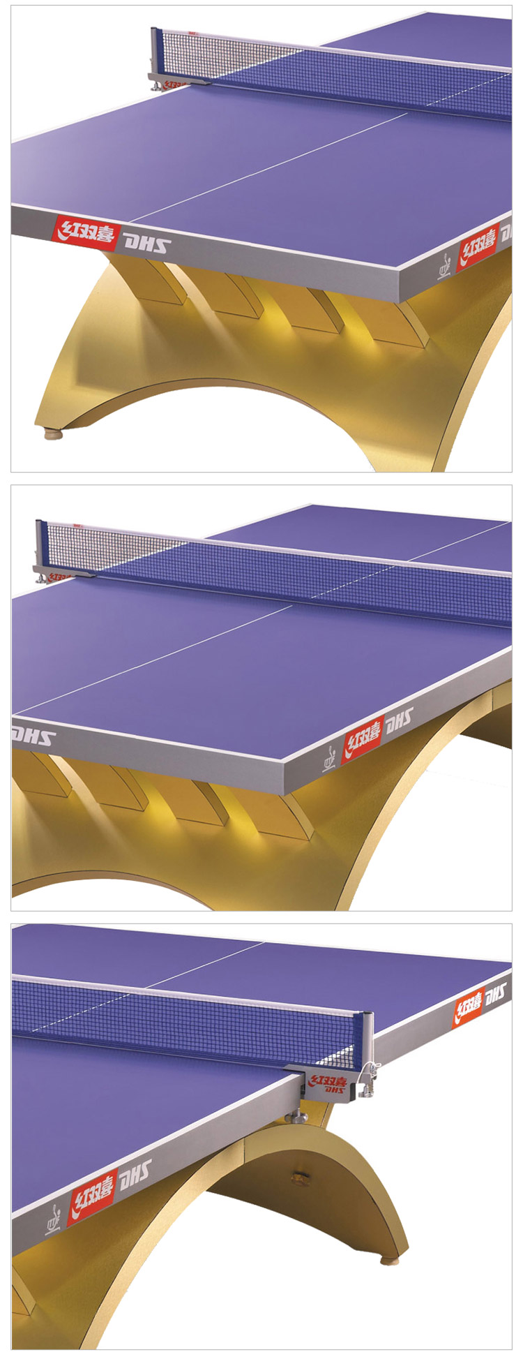 金彩虹乒乓球台_红双喜乒乓球桌_比赛专用乒乓球台-广西Z6.COM-尊龙集团体育健身器材有限公司